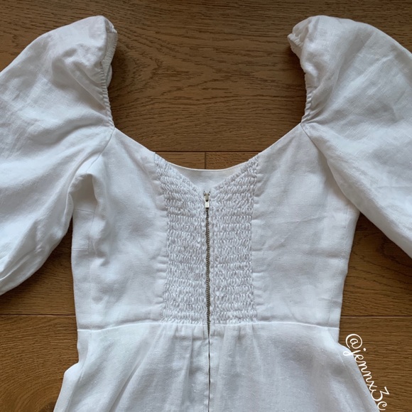 ❌[SOLD]❌Reformation Belgium Dress || White - Picture 10 of 16